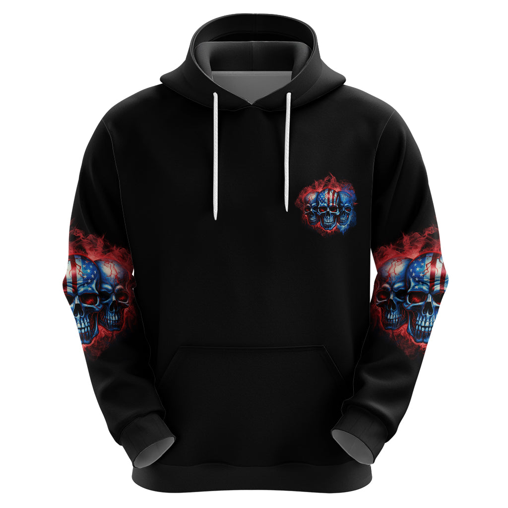 I Have 3 Sides 3 Skulls Hoodie - Wonder Print Shop