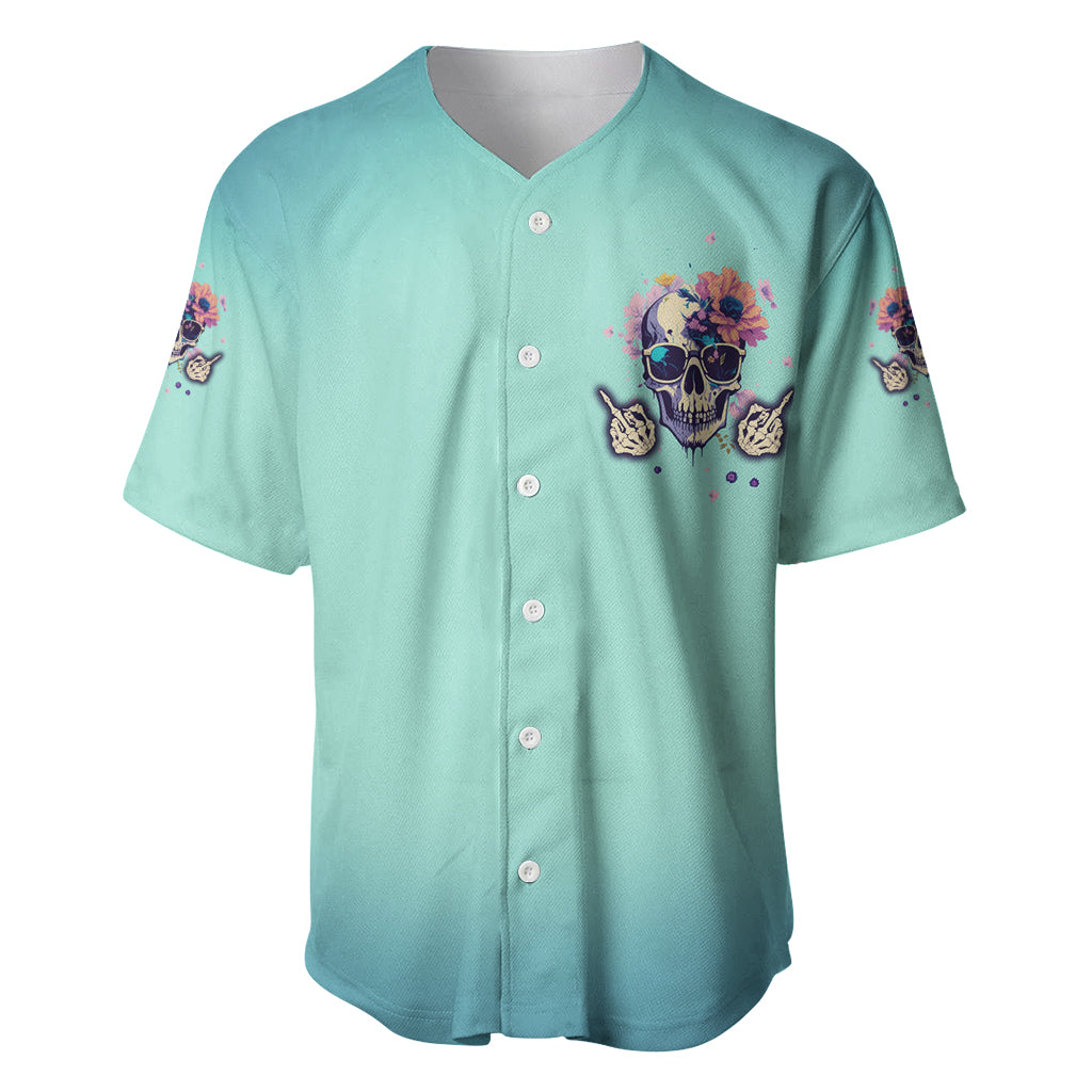 Judge Me When You're Perfect Baseball Jersey - Wonder Print Shop