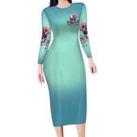 Judge Me When You're Perfect Family Matching Long Sleeve Bodycon Dress and Hawaiian Shirt - Wonder Print Shop