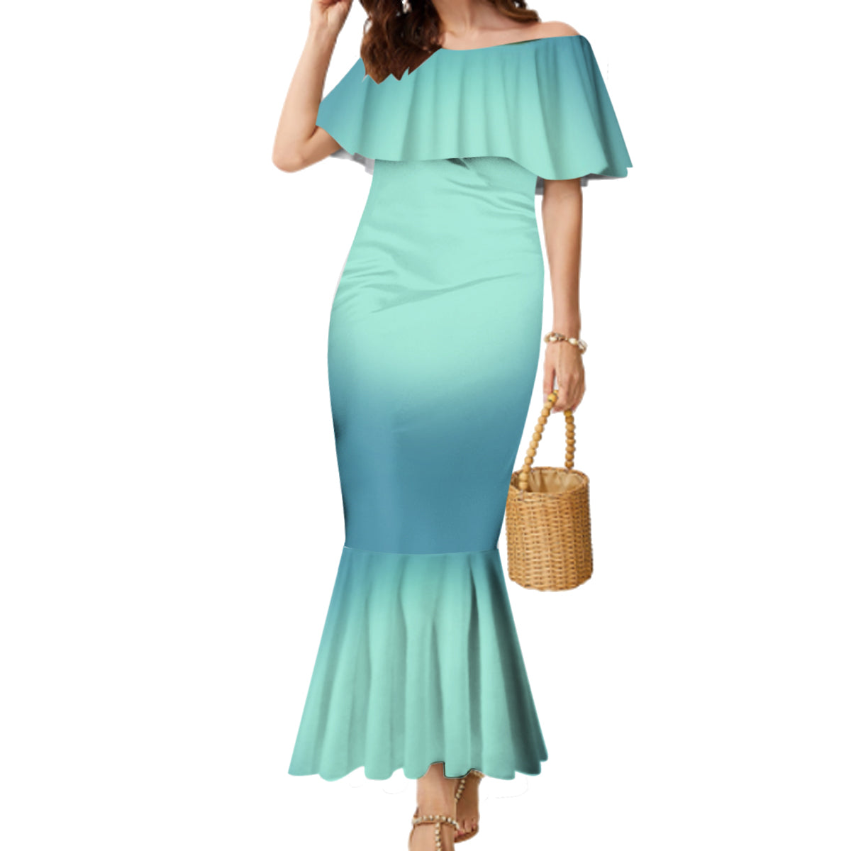 Judge Me When You're Perfect Family Matching Mermaid Dress and Hawaiian Shirt - Wonder Print Shop