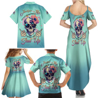 Judge Me When You're Perfect Family Matching Summer Maxi Dress and Hawaiian Shirt - Wonder Print Shop
