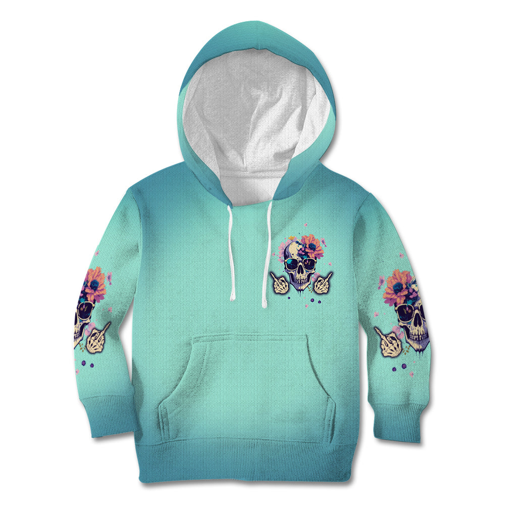 Judge Me When You're Perfect Kid Hoodie - Wonder Print Shop