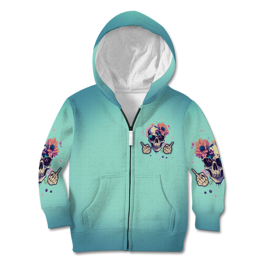 Judge Me When You're Perfect Kid Hoodie - Wonder Print Shop