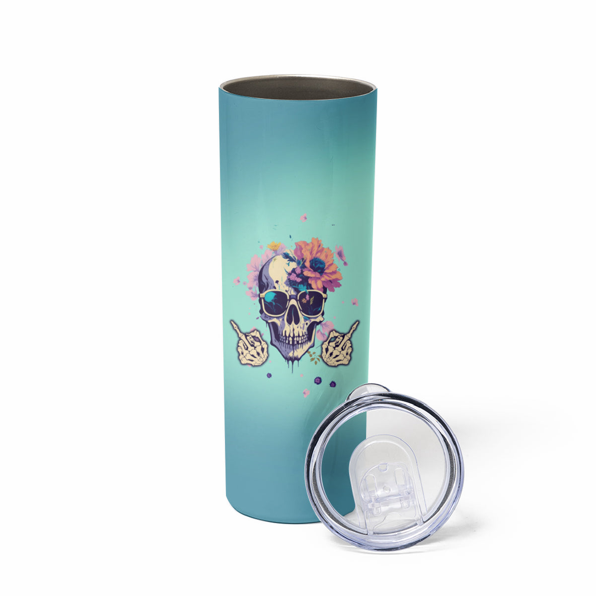 Judge Me When You're Perfect Skinny Tumbler - Wonder Print Shop