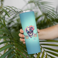 Judge Me When You're Perfect Skinny Tumbler - Wonder Print Shop