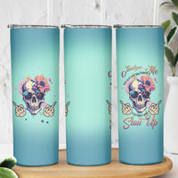 Judge Me When You're Perfect Skinny Tumbler - Wonder Print Shop