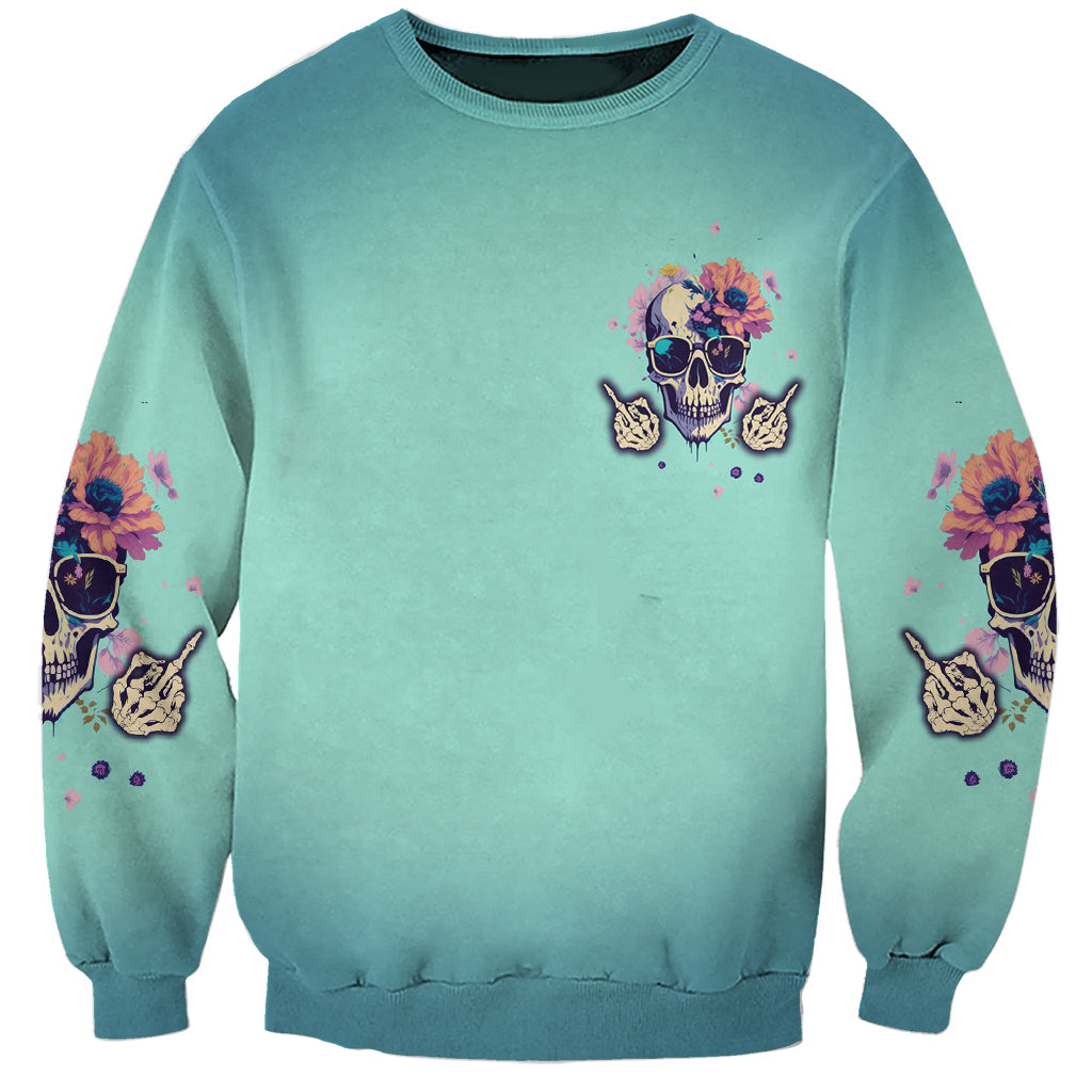 Judge Me When You're Perfect Sweatshirt - Wonder Print Shop