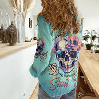 Judge Me When You're Perfect Women Casual Shirt - Wonder Print Shop