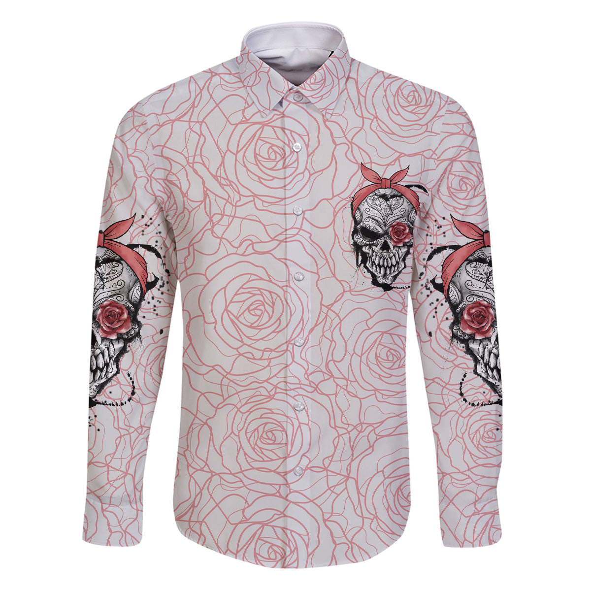 Warning Kinda Crazy Tattooed Girl Rose Family Matching Puletasi Dress and Hawaiian Shirt - Wonder Print Shop