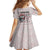 Warning Kinda Crazy Tattooed Girl Rose Family Matching Summer Maxi Dress and Hawaiian Shirt - Wonder Print Shop