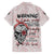 Warning Kinda Crazy Tattooed Girl Rose Family Matching Summer Maxi Dress and Hawaiian Shirt - Wonder Print Shop