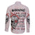 Warning Kinda Crazy Tattooed Girl Rose Family Matching Summer Maxi Dress and Hawaiian Shirt - Wonder Print Shop