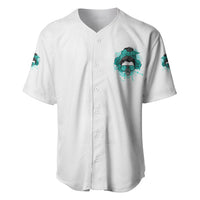 Don't Try To Figure Me Out Messy Bun Baseball Jersey - Wonder Print Shop