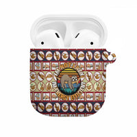 Sloth I'm Not Lazy I'm Energy Efficient Christmas AirPods Case Xmas Holiday Patterns - Wonder Print Shop