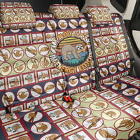 Sloth I'm Not Lazy I'm Energy Efficient Christmas Back Car Seat Cover Xmas Holiday Patterns - Wonder Print Shop