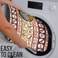 Sloth I'm Not Lazy I'm Energy Efficient Christmas Bathroom Set Xmas Holiday Patterns - Wonder Print Shop