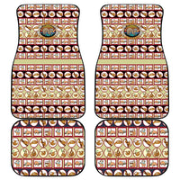 Sloth I'm Not Lazy I'm Energy Efficient Christmas Car Mats Xmas Holiday Patterns - Wonder Print Shop
