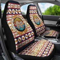 Sloth I'm Not Lazy I'm Energy Efficient Christmas Car Seat Cover Xmas Holiday Patterns - Wonder Print Shop
