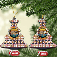 Sloth I'm Not Lazy I'm Energy Efficient Christmas Ceramic Ornament Xmas Holiday Patterns - Wonder Print Shop