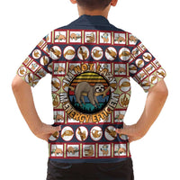 Sloth I'm Not Lazy I'm Energy Efficient Christmas Family Matching Off Shoulder Short Dress and Hawaiian Shirt Xmas Holiday Patterns - Wonder Print Shop