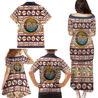 Sloth I'm Not Lazy I'm Energy Efficient Christmas Family Matching Puletasi and Hawaiian Shirt Xmas Holiday Patterns - Wonder Print Shop