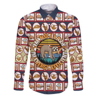 Sloth I'm Not Lazy I'm Energy Efficient Christmas Family Matching Puletasi and Hawaiian Shirt Xmas Holiday Patterns - Wonder Print Shop