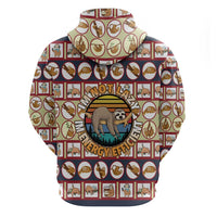 Sloth I'm Not Lazy I'm Energy Efficient Christmas Hoodie Xmas Holiday Patterns - Wonder Print Shop