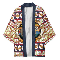 Sloth I'm Not Lazy I'm Energy Efficient Christmas Kimono Xmas Holiday Patterns - Wonder Print Shop