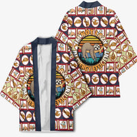 Sloth I'm Not Lazy I'm Energy Efficient Christmas Kimono Xmas Holiday Patterns - Wonder Print Shop