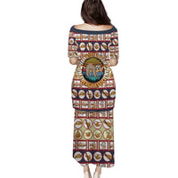 Sloth I'm Not Lazy I'm Energy Efficient Christmas Puletasi Xmas Holiday Patterns - Wonder Print Shop