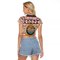 Sloth I'm Not Lazy I'm Energy Efficient Christmas Raglan Cropped T Shirt Xmas Holiday Patterns - Wonder Print Shop