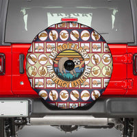 Sloth I'm Not Lazy I'm Energy Efficient Christmas Spare Tire Cover Xmas Holiday Patterns - Wonder Print Shop