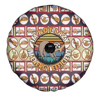 Sloth I'm Not Lazy I'm Energy Efficient Christmas Spare Tire Cover Xmas Holiday Patterns - Wonder Print Shop