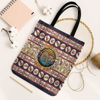 Sloth I'm Not Lazy I'm Energy Efficient Christmas Tote Bag Xmas Holiday Patterns - Wonder Print Shop