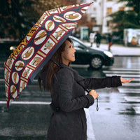 Sloth I'm Not Lazy I'm Energy Efficient Christmas Umbrella Xmas Holiday Patterns - Wonder Print Shop