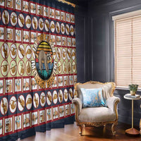 Sloth I'm Not Lazy I'm Energy Efficient Christmas Window Curtain Xmas Holiday Patterns - Wonder Print Shop