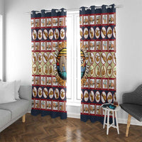 Sloth I'm Not Lazy I'm Energy Efficient Christmas Window Curtain Xmas Holiday Patterns - Wonder Print Shop