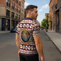 Sloth I'm Not Lazy I'm Energy Efficient Christmas Zipper Polo Shirt Xmas Holiday Patterns - Wonder Print Shop