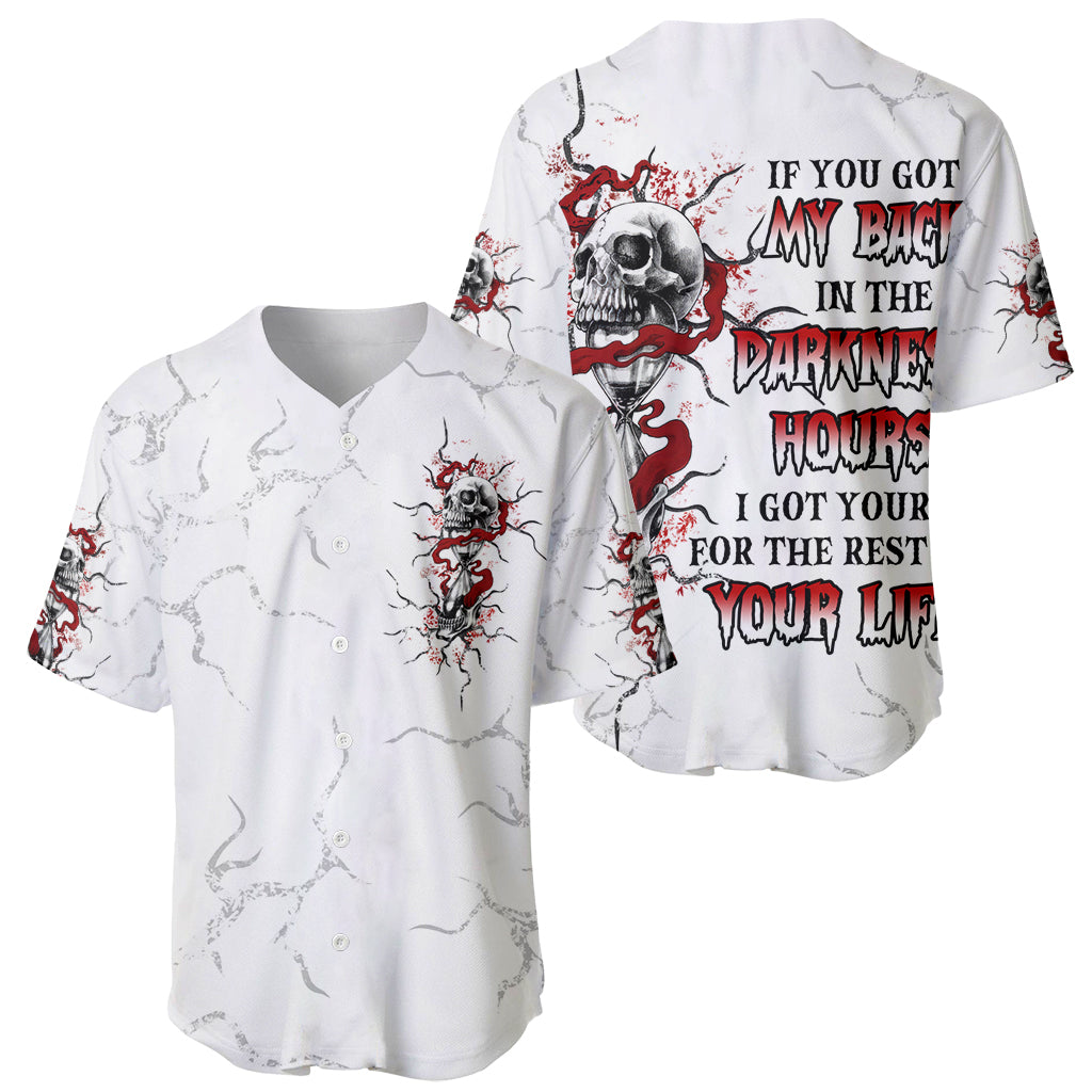 If You Got My Back In The Darkest Hours Baseball Jersey - Wonder Print Shop