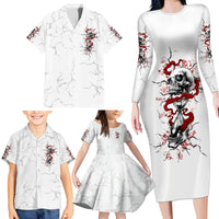 If You Got My Back In The Darkest Hours Family Matching Long Sleeve Bodycon Dress and Hawaiian Shirt - Wonder Print Shop