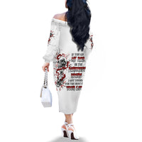 If You Got My Back In The Darkest Hours Family Matching Off Shoulder Long Sleeve Dress and Hawaiian Shirt - Wonder Print Shop