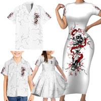 If You Got My Back In The Darkest Hours Family Matching Short Sleeve Bodycon Dress and Hawaiian Shirt - Wonder Print Shop
