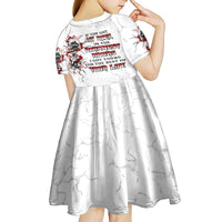 If You Got My Back In The Darkest Hours Kid Short Sleeve Dress - Wonder Print Shop