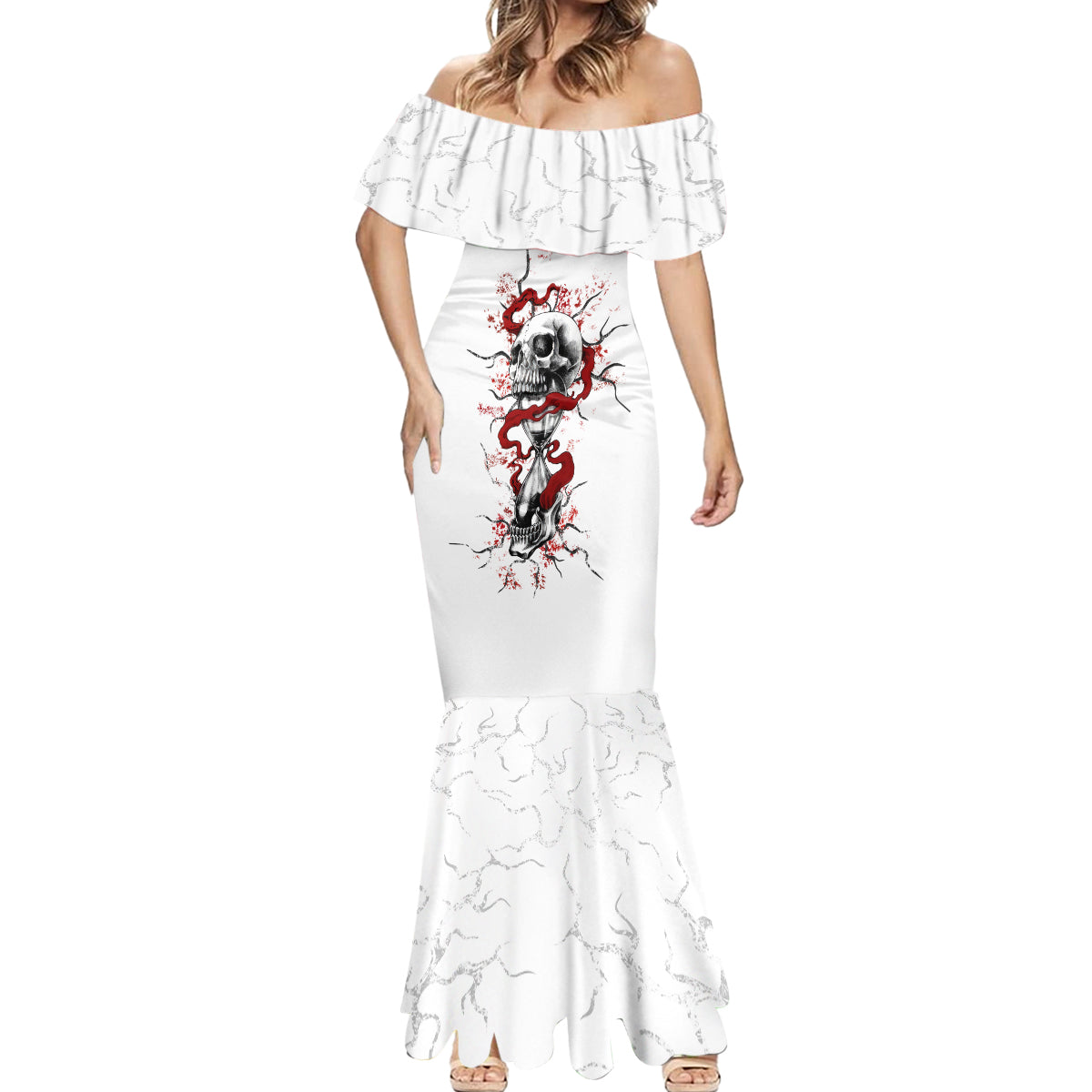 If You Got My Back In The Darkest Hours Mermaid Dress - Wonder Print Shop