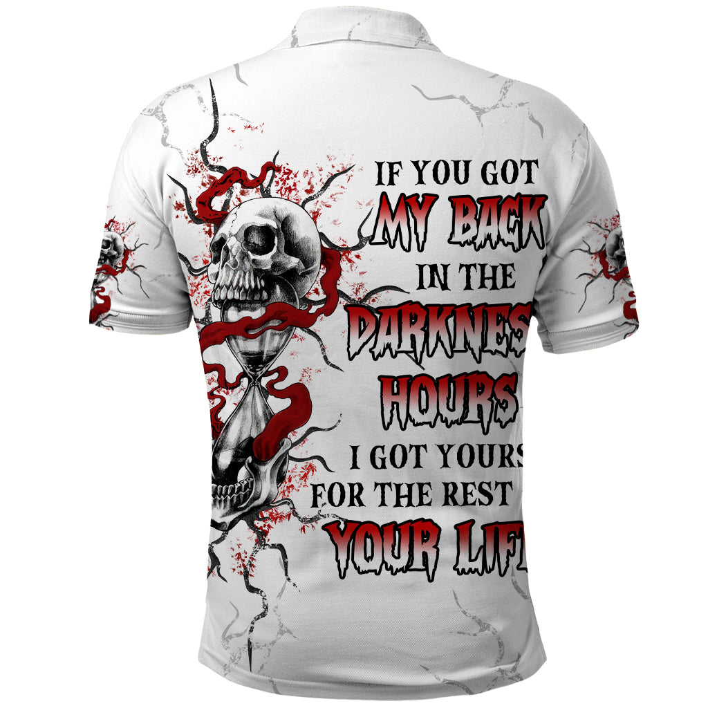 If You Got My Back In The Darkest Hours Polo Shirt - Wonder Print Shop