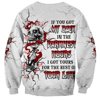 If You Got My Back In The Darkest Hours Sweatshirt - Wonder Print Shop