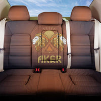 Aker Back Car Seat Cover Ancient Egyptian Sunset Gradient, Twin Lion Guardians, and Solar Disc - Wonder Print Shop