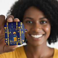 Amun AirPods Case Ancient Egyptian Hieroglyphic, Pharaoh and Scarab - Wonder Print Shop