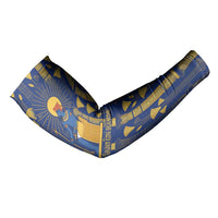 Amun Arm Sleeves Ancient Egyptian Hieroglyphic, Pharaoh and Scarab - Wonder Print Shop