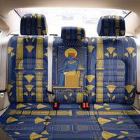 Amun Back Car Seat Cover Ancient Egyptian Hieroglyphic, Pharaoh and Scarab - Wonder Print Shop